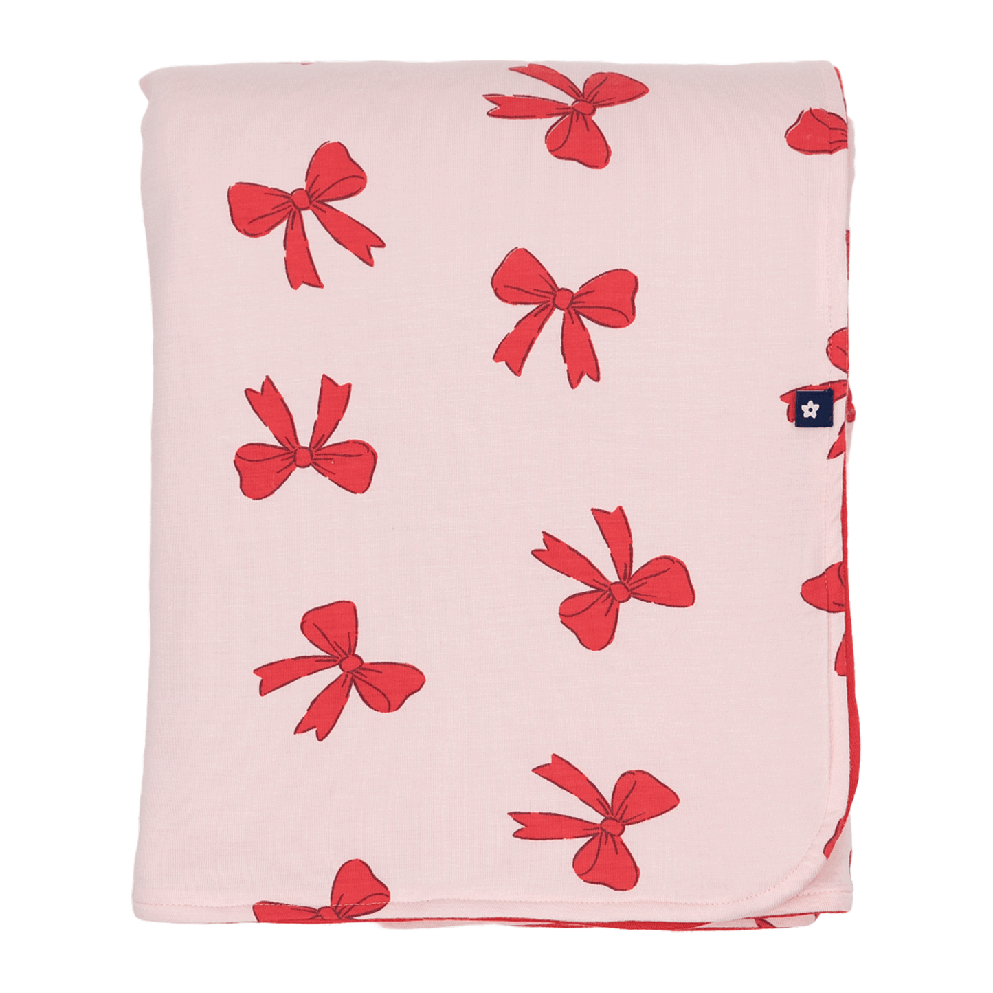 Cozy Blanket in Holiday Bows