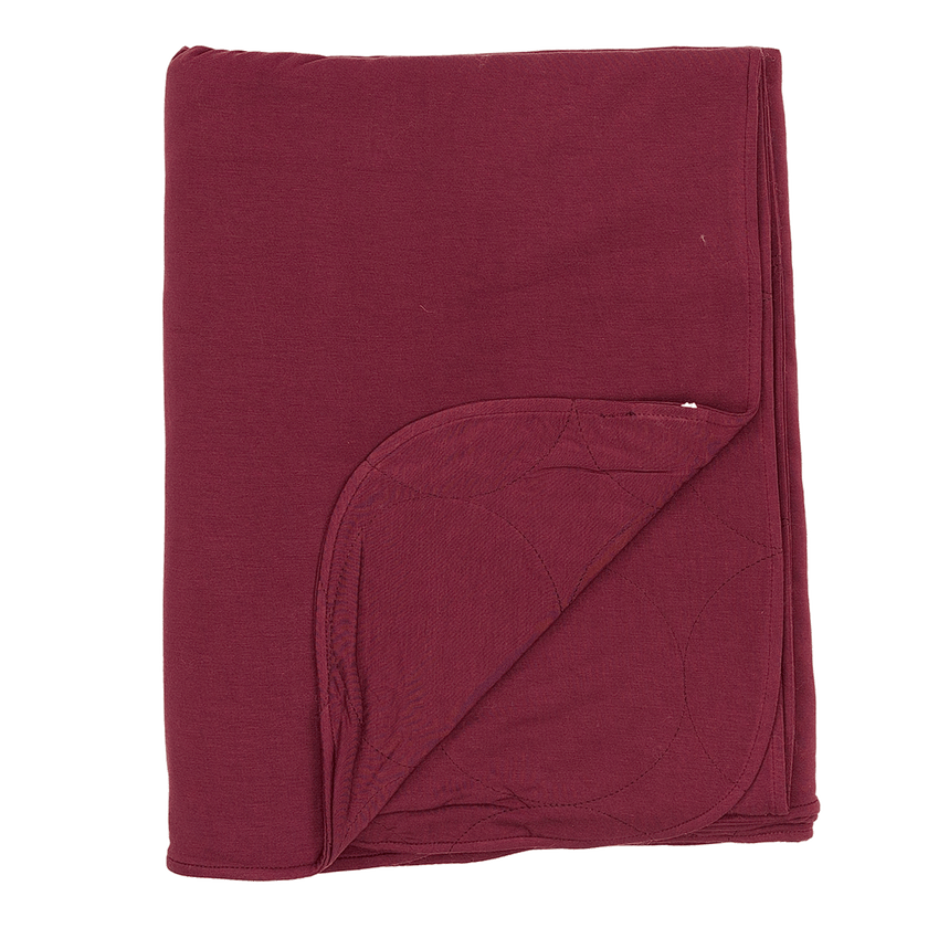 Cozy Toddler Blanket in Burgundy 1.0 TOG