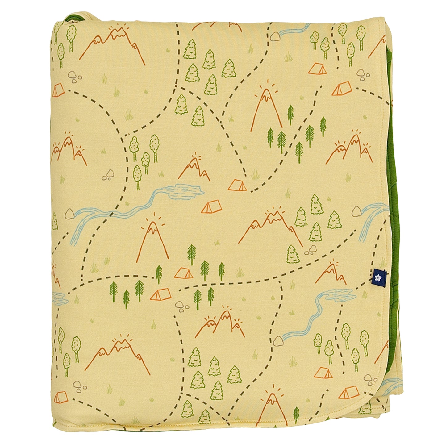 Cozy Adult Blanket in Trail Map Doodles 2.5 TOG