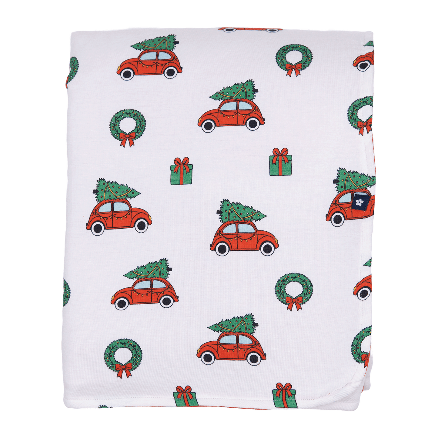 Cozy Blanket in Jingle Cars