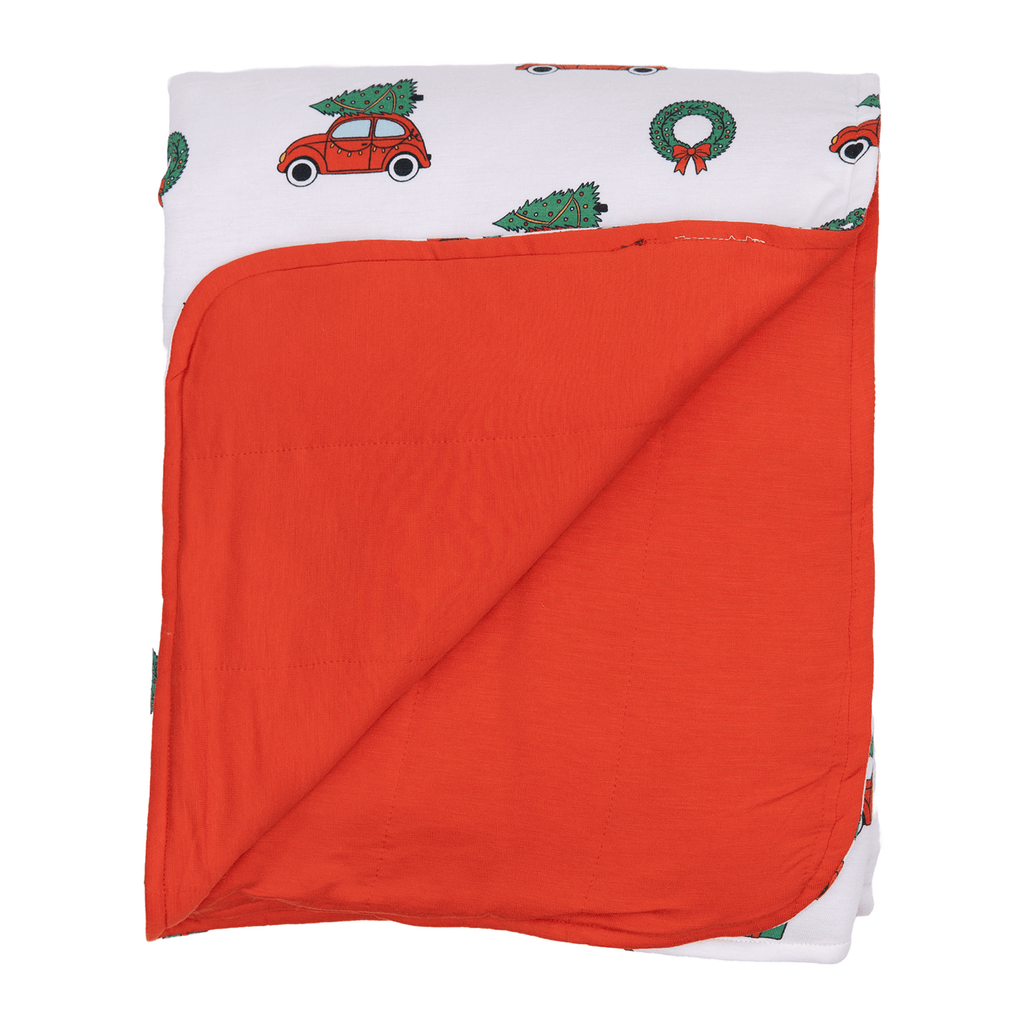 Cozy Blanket in Jingle Cars