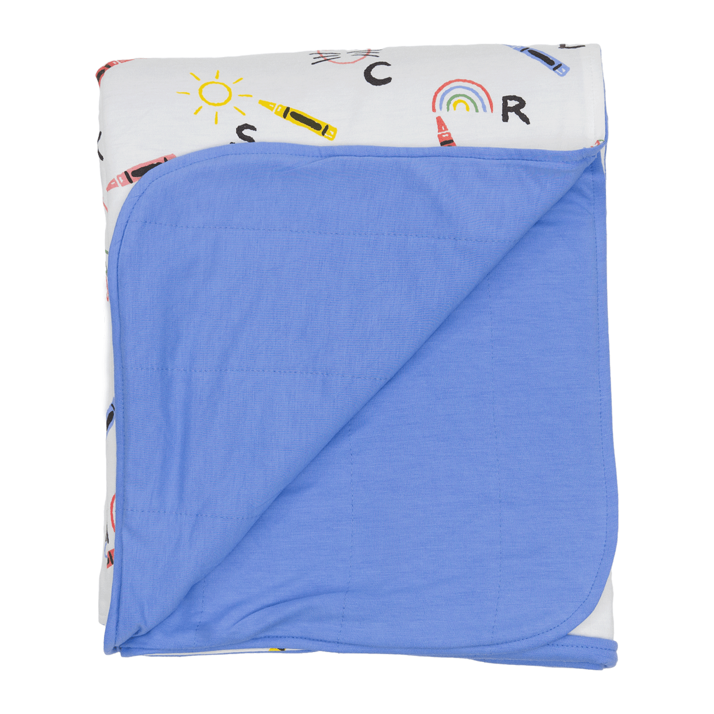 Cozy Blanket in Lively Letters