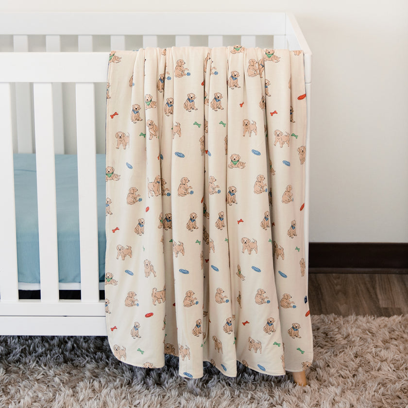 Cozy Blanket in Playful Pups