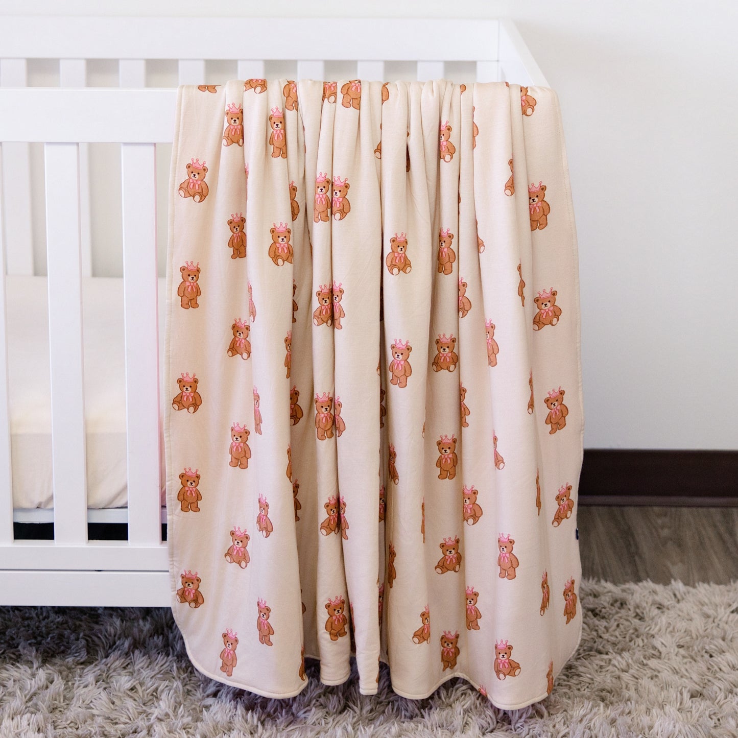 Cozy Blanket in Princess Bear