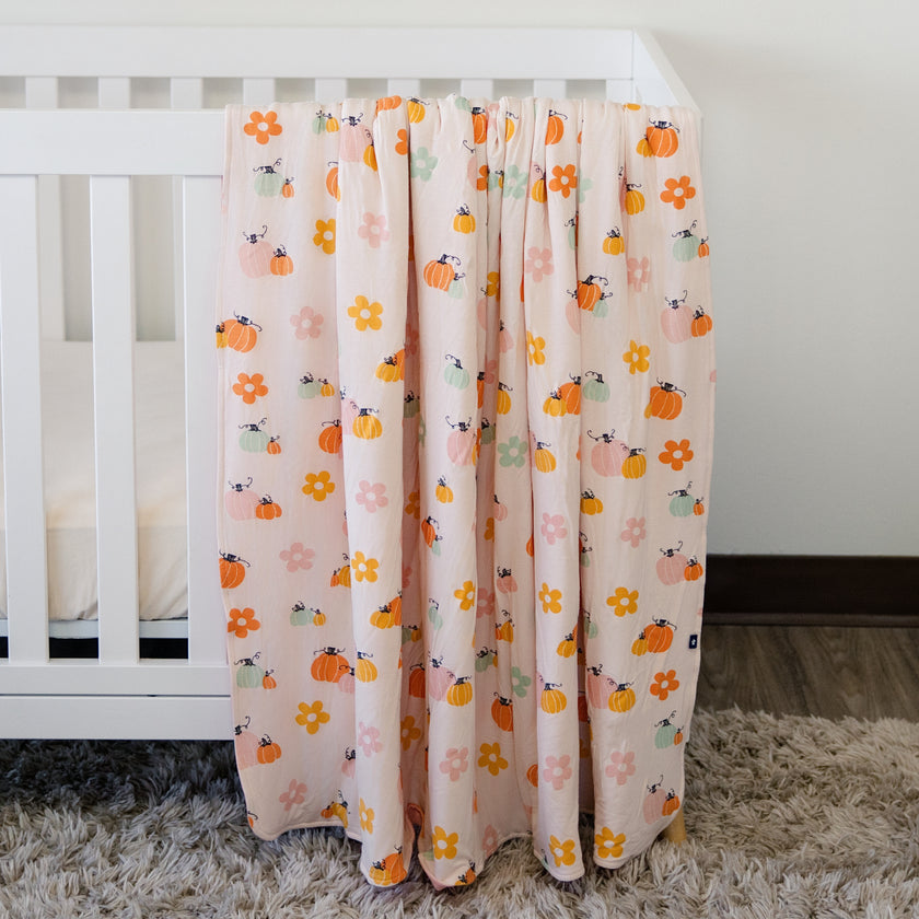 Cozy Blanket in Pumpkin Patch