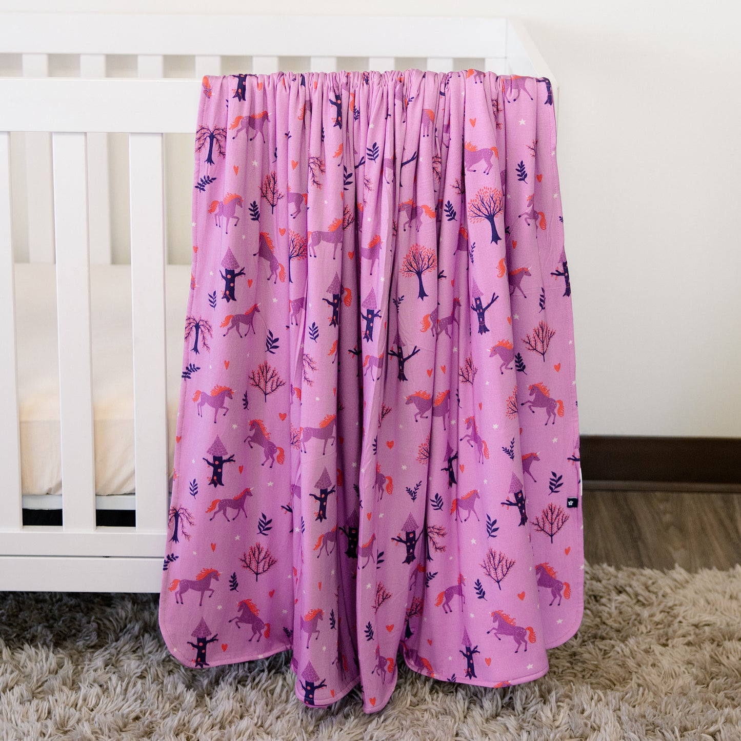 Cozy Blanket in Unicorns