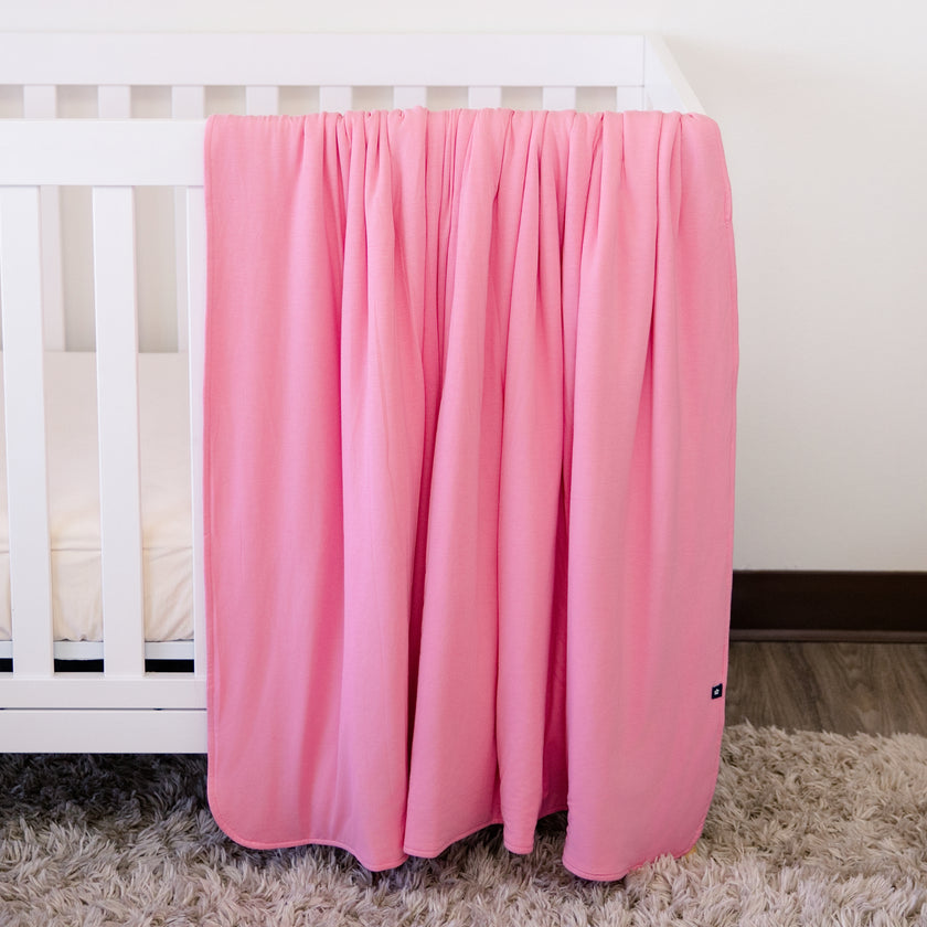 Cozy Blanket in Wild Rose