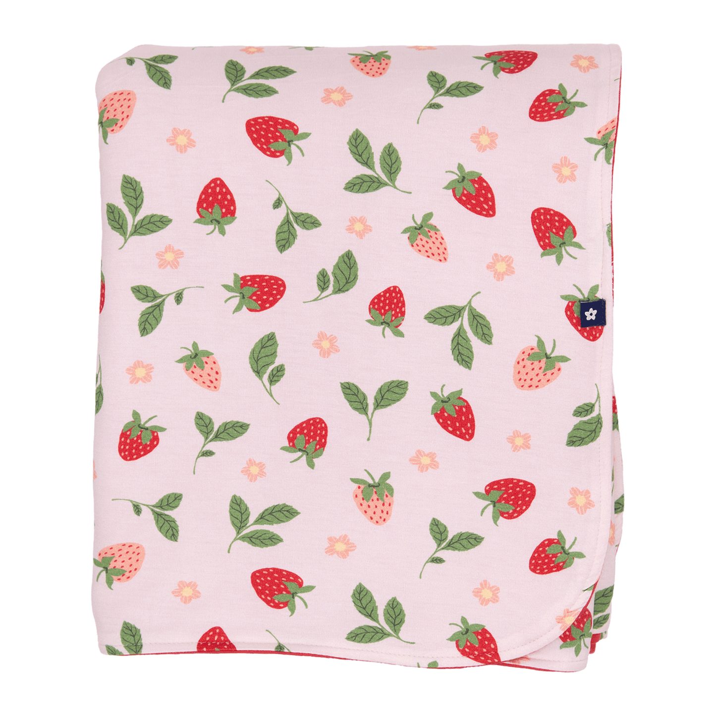 Cozy Blanket in Strawberry Fields