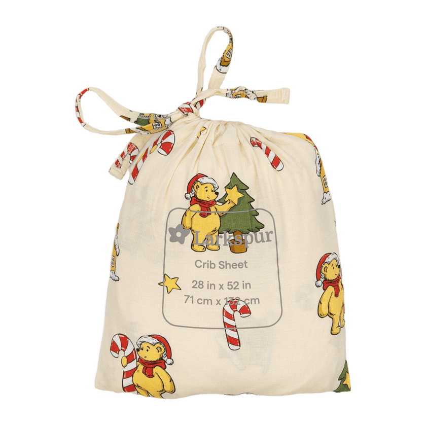 Crib Sheet in Beary Merry Christmas