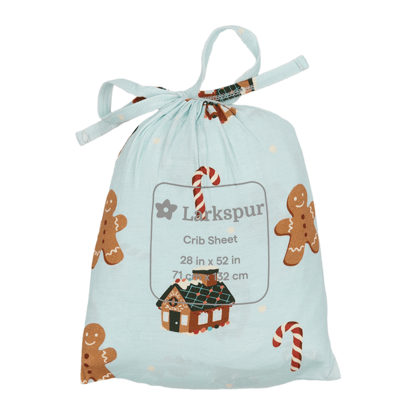 Crib Sheet in Gingerbread Lane