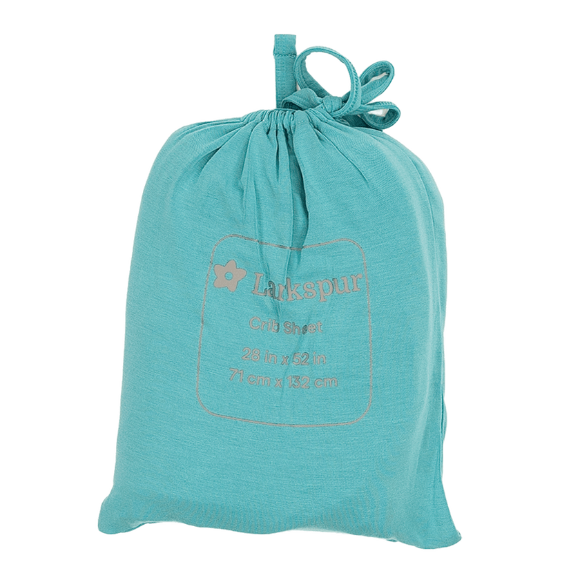 Crib Sheet in Emerald