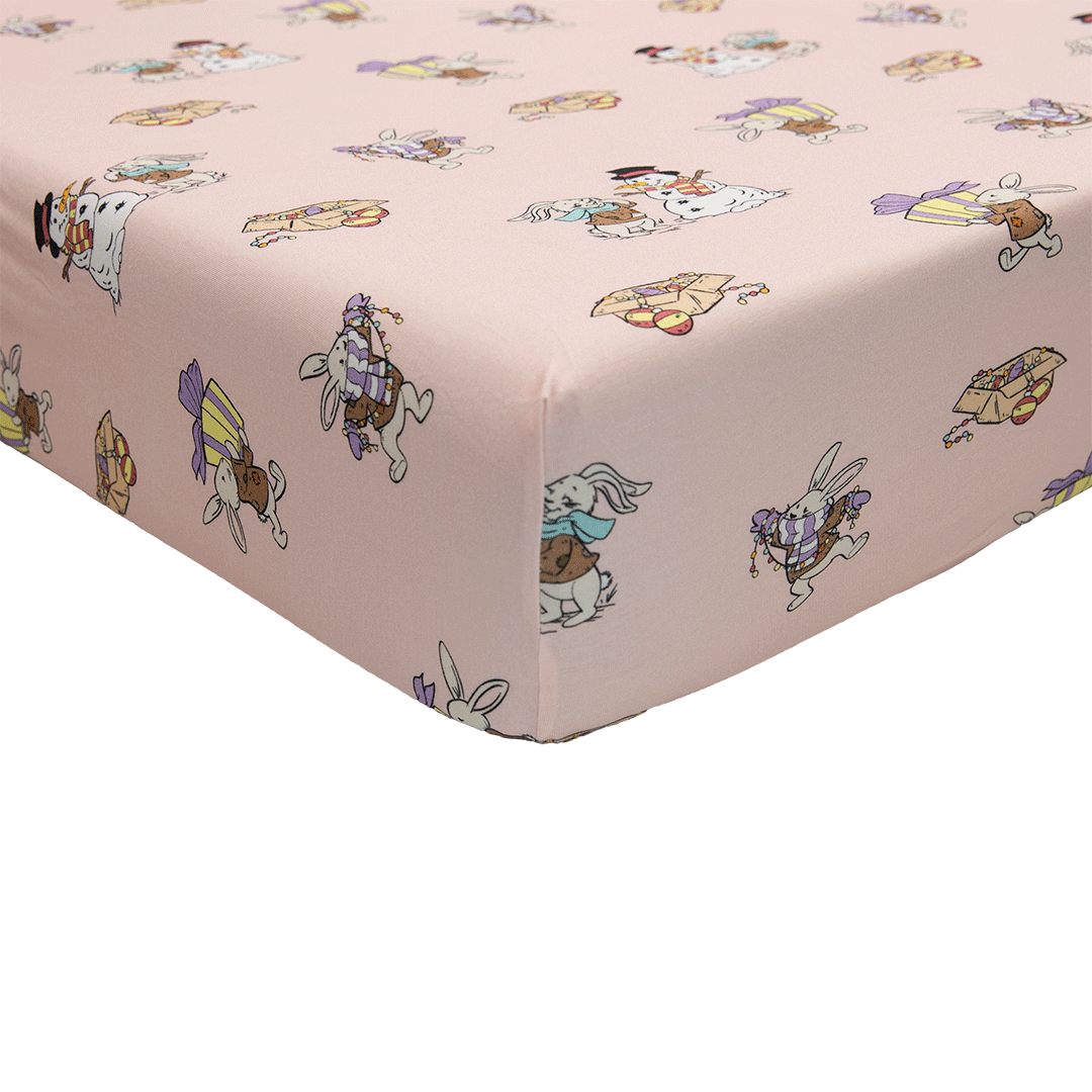 Crib Sheet in Hoppy Holidays
