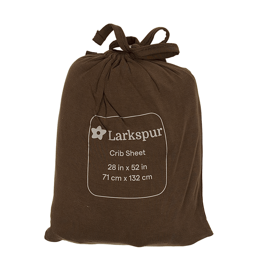 Crib Sheet in Espresso