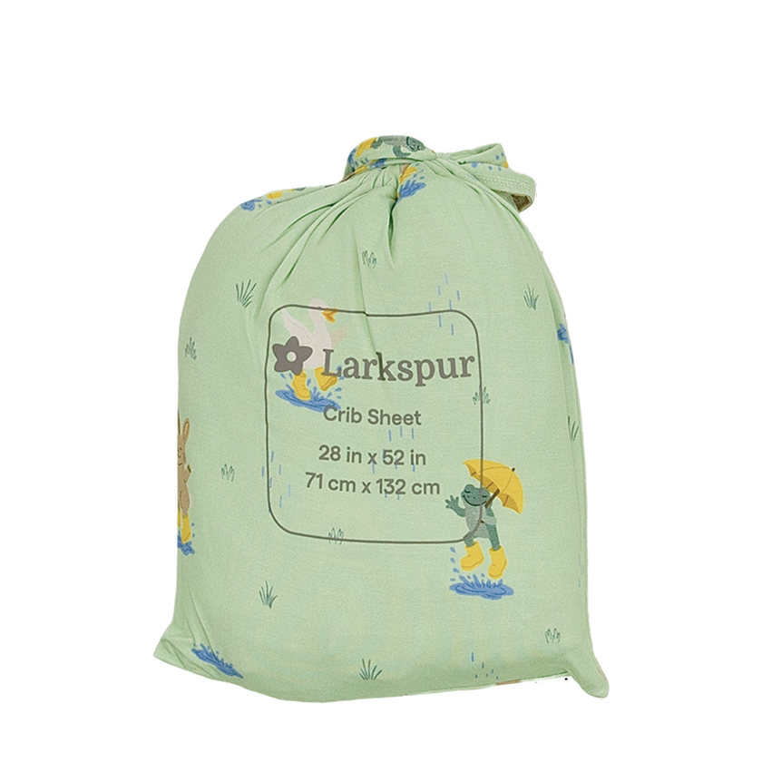 Crib Sheet in Puddle Jumpers