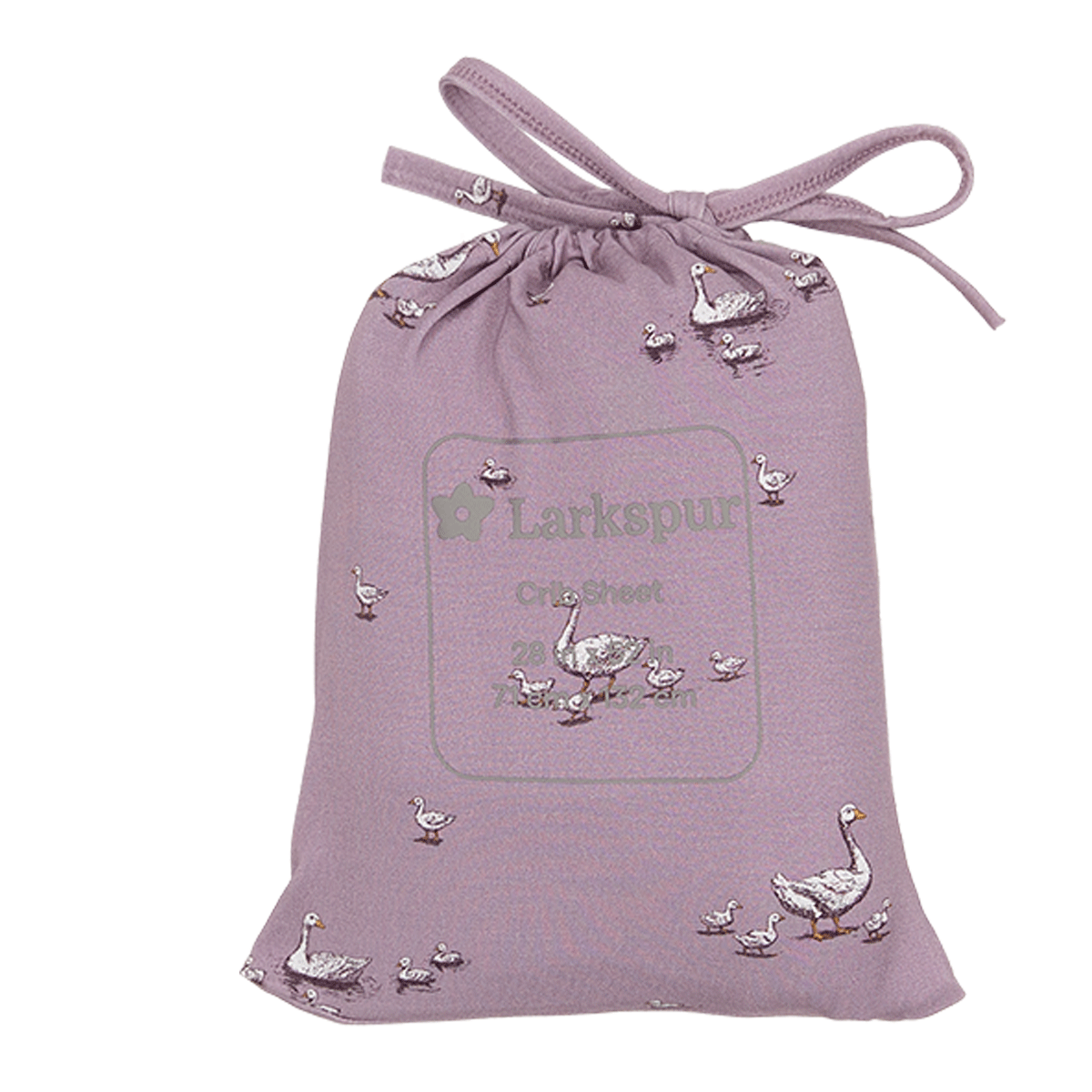 Crib Sheet in Silly Goose