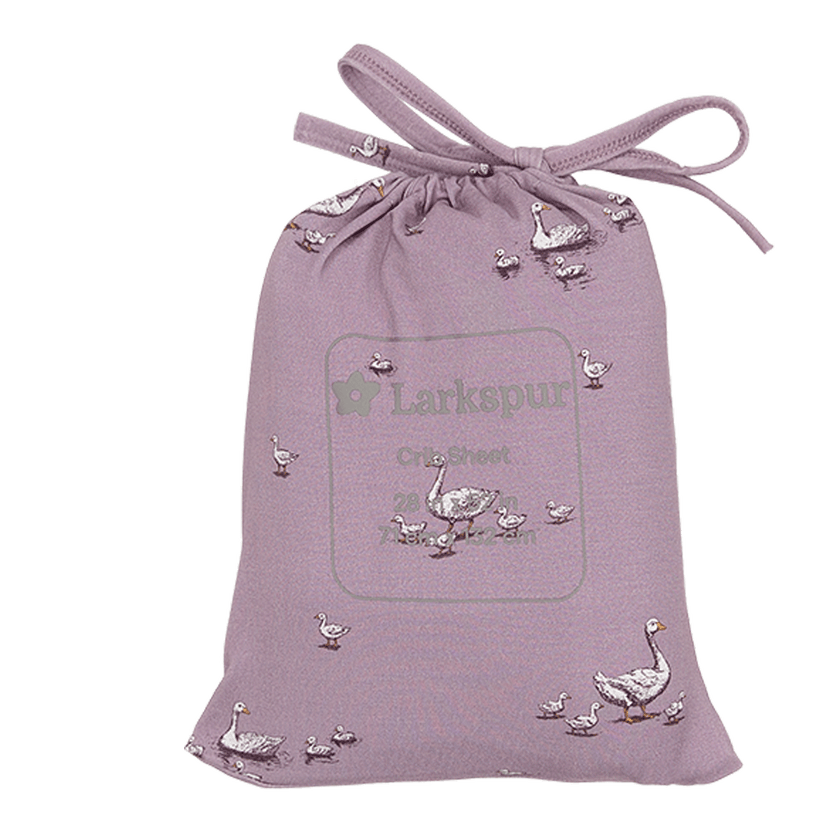 Crib Sheet in Silly Goose