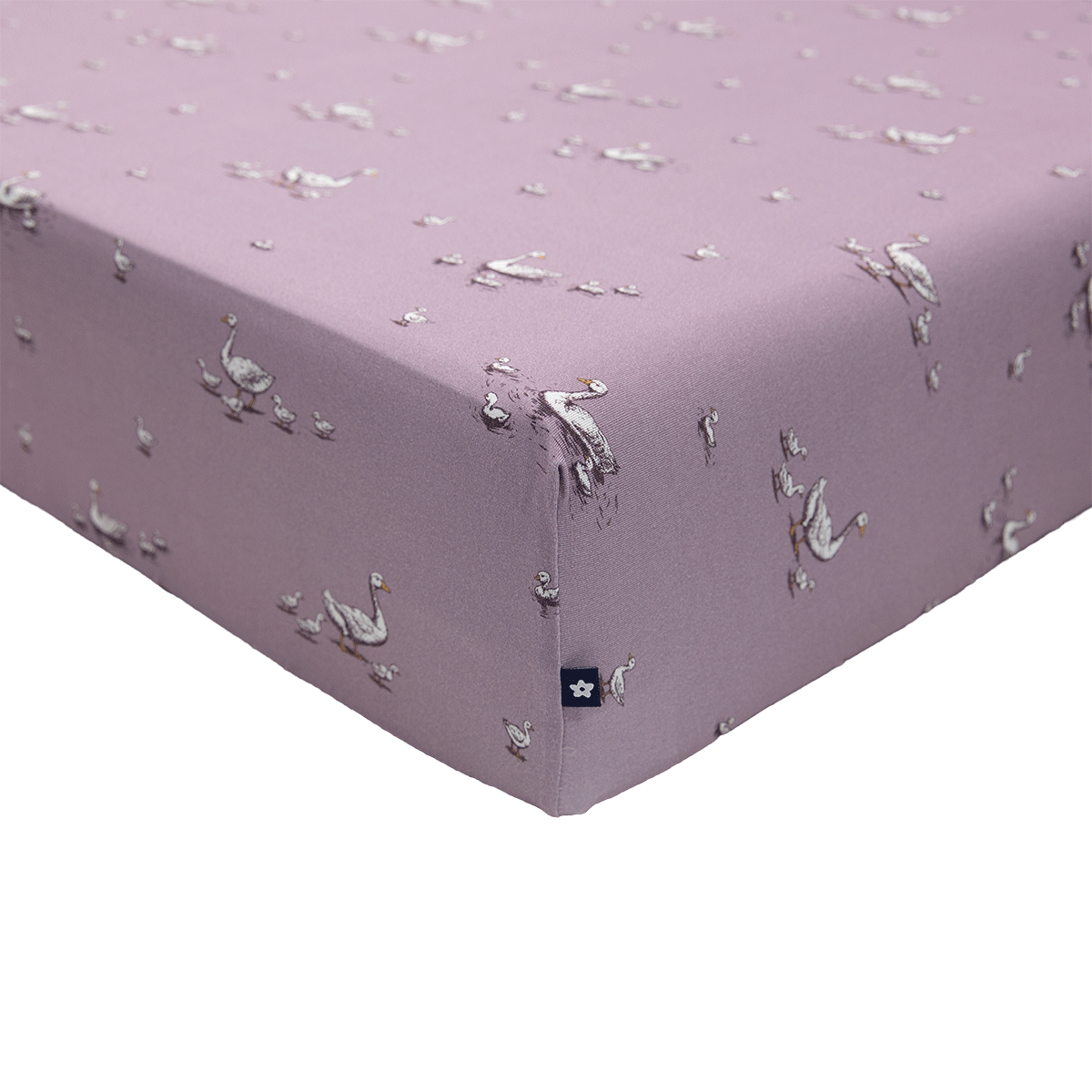 Crib Sheet in Silly Goose
