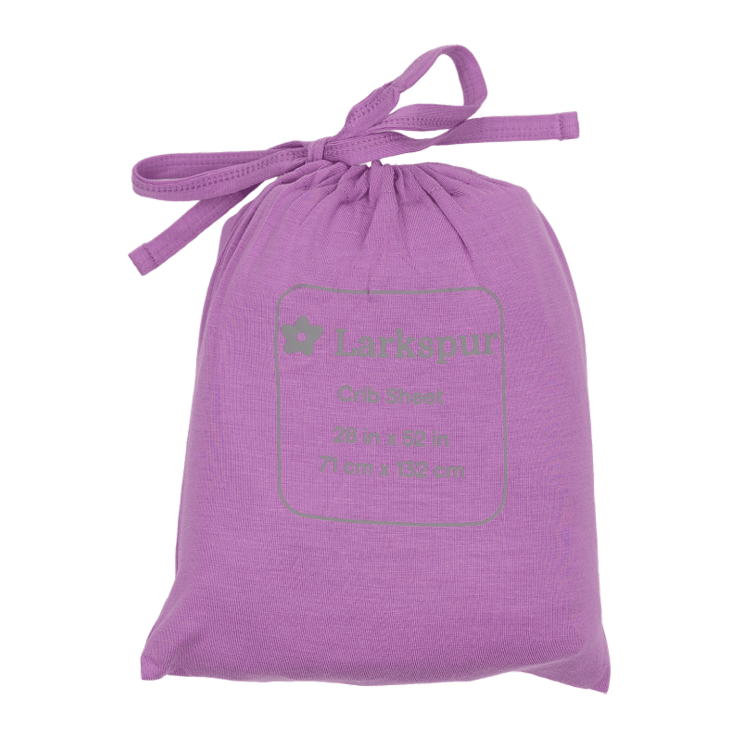 Crib Sheet in Lilac Dust