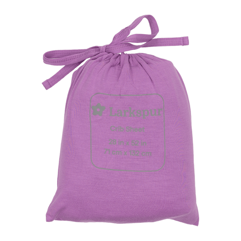 Crib Sheet in Lilac Dust