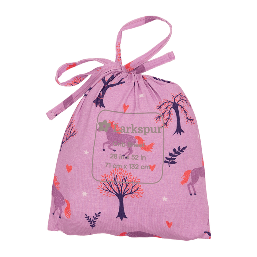 Crib Sheet in Unicorns