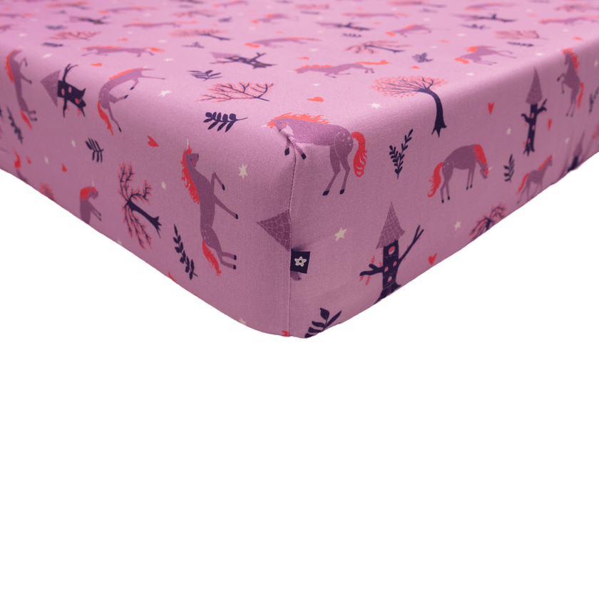 Crib Sheet in Unicorns