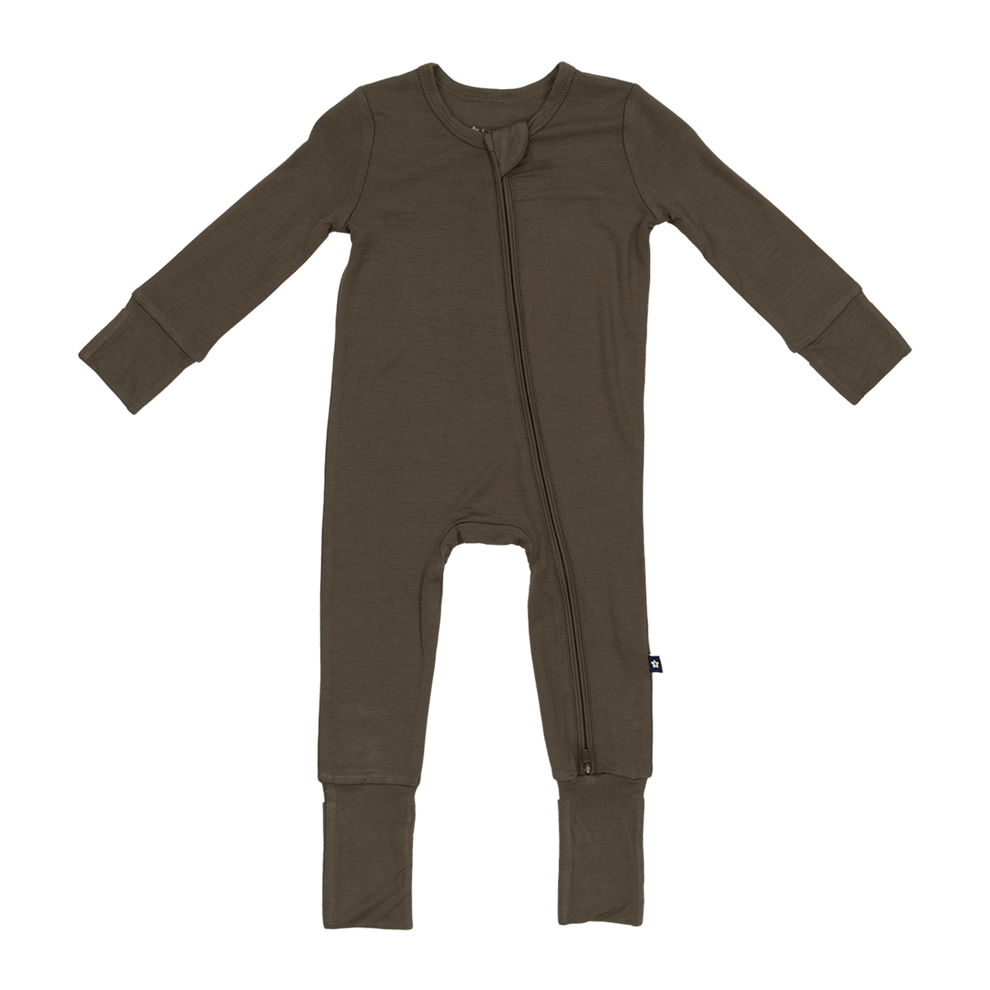 Convertible Footed Romper in Candlewick