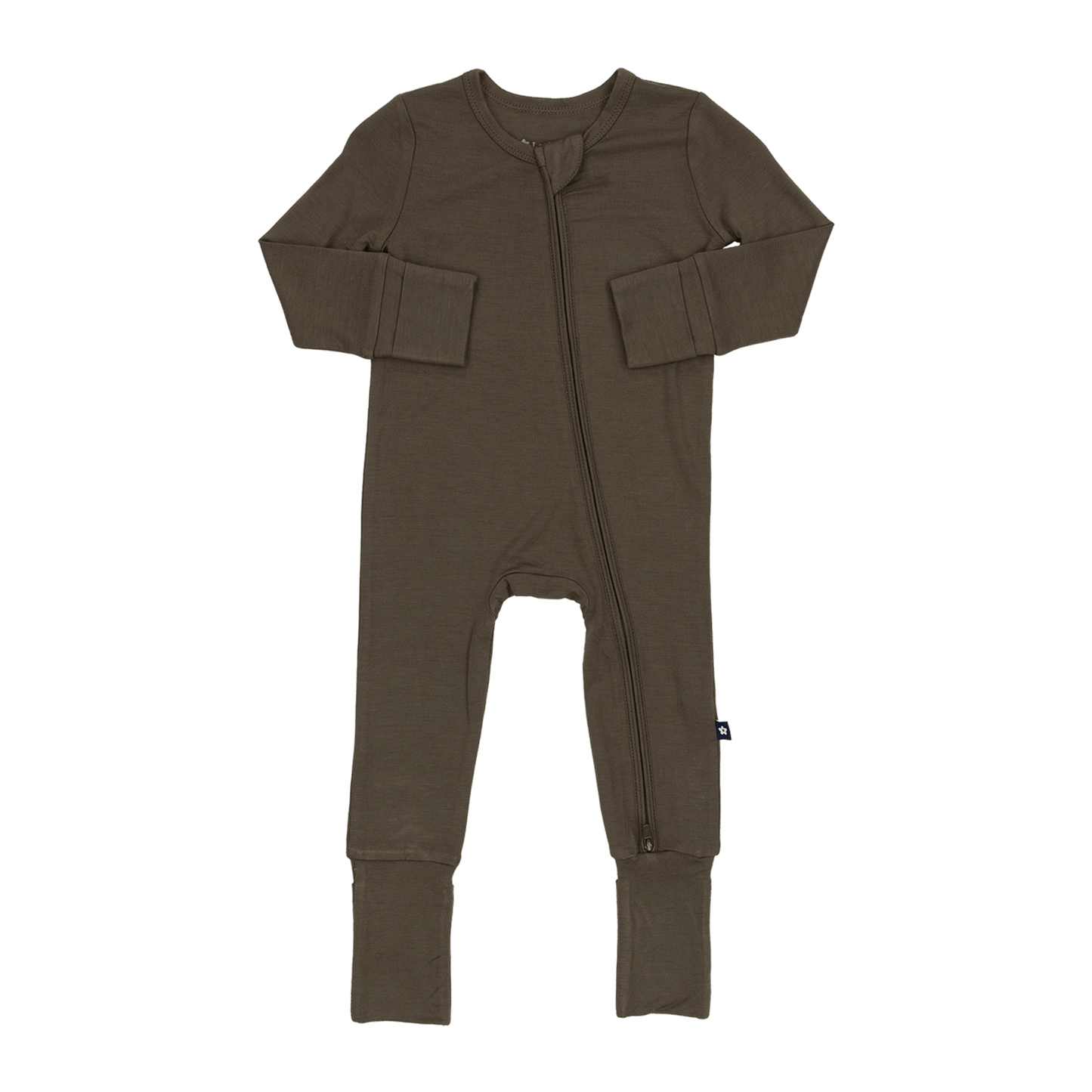 Convertible Footed Romper in Candlewick
