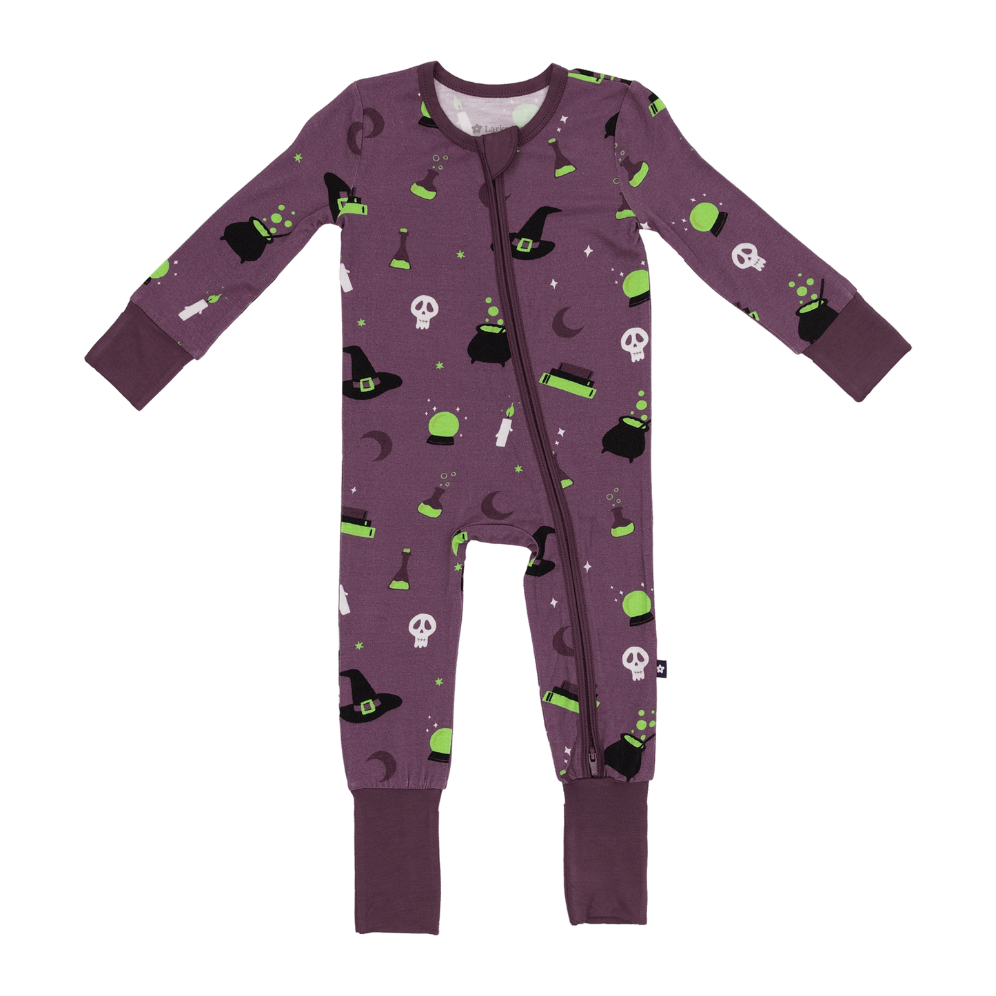 Convertible Footed Romper in Hocus Pocus