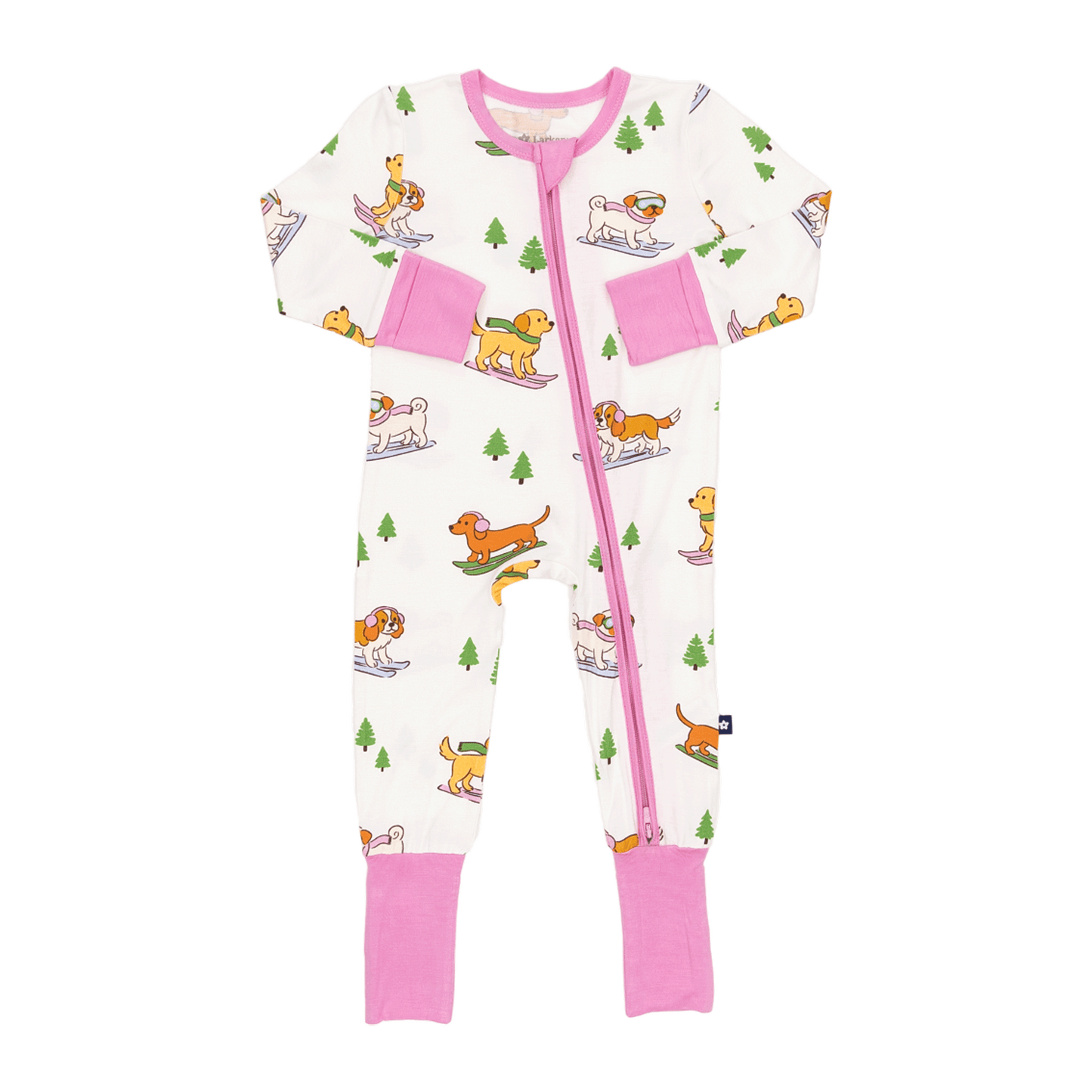 Convertible Footed Romper in Pawder Patrol