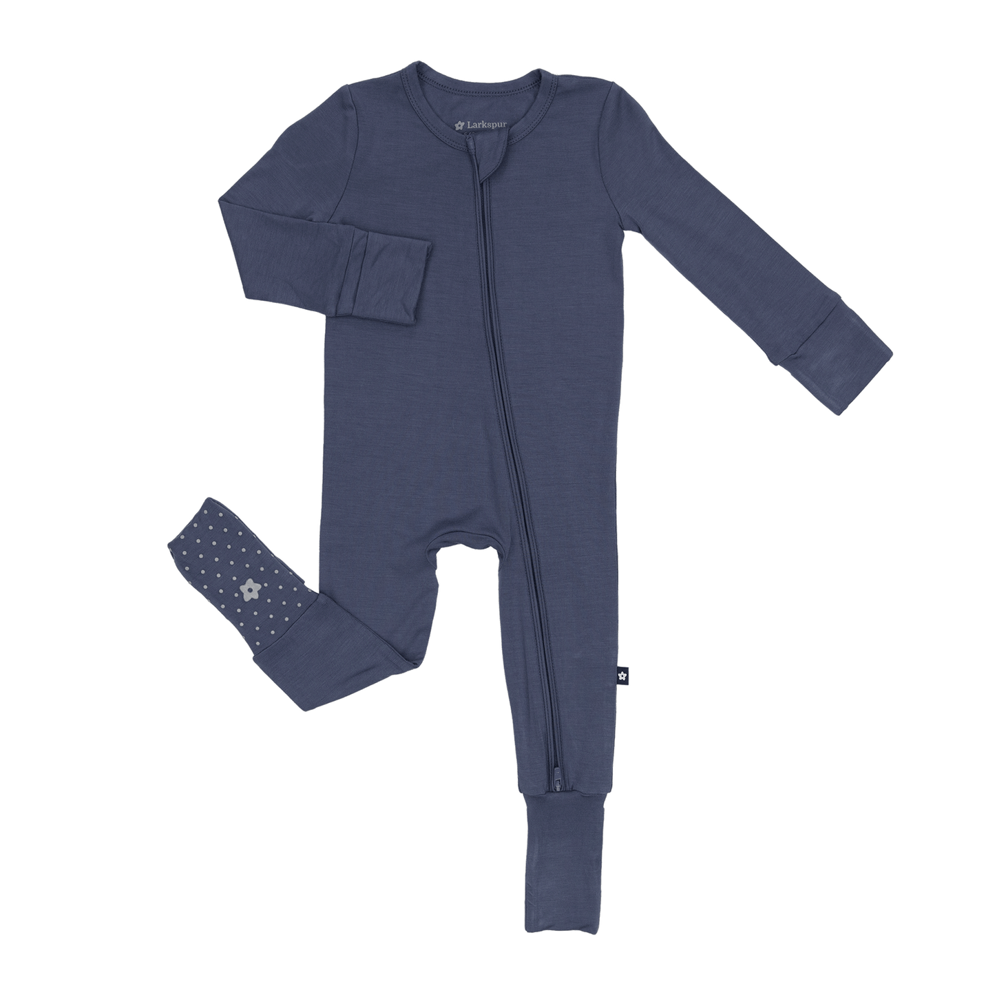 Convertible Footed Romper in Reefstone