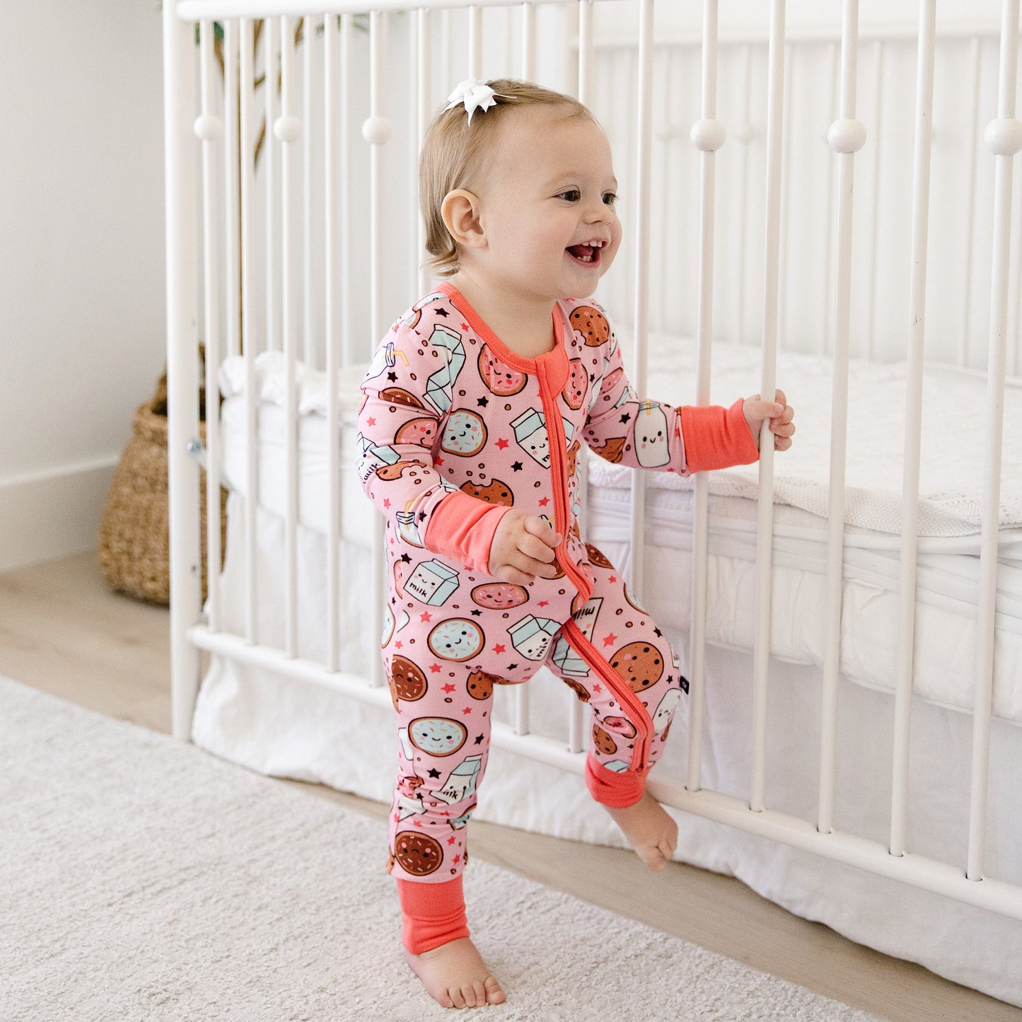 Convertible Footed Romper in Tasty Twinkle