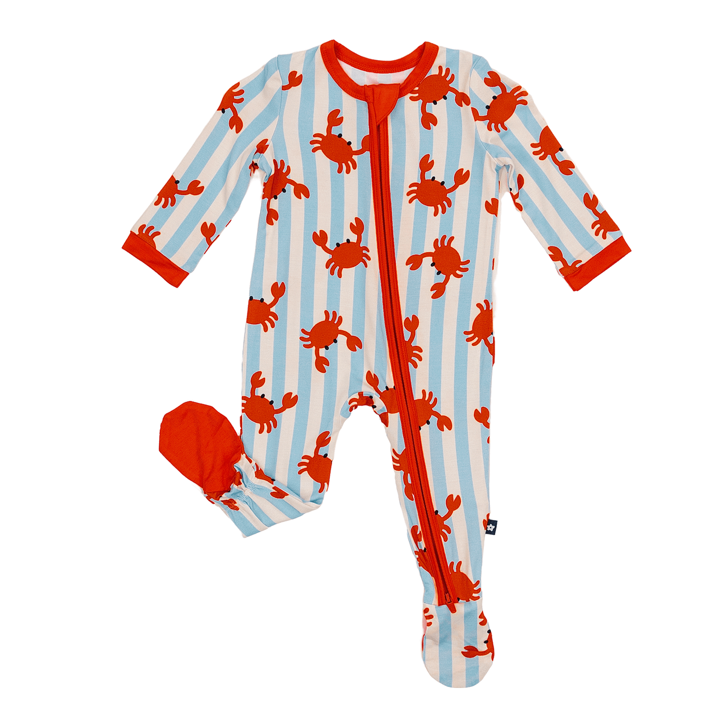 Zip Footie in Beach Buddies