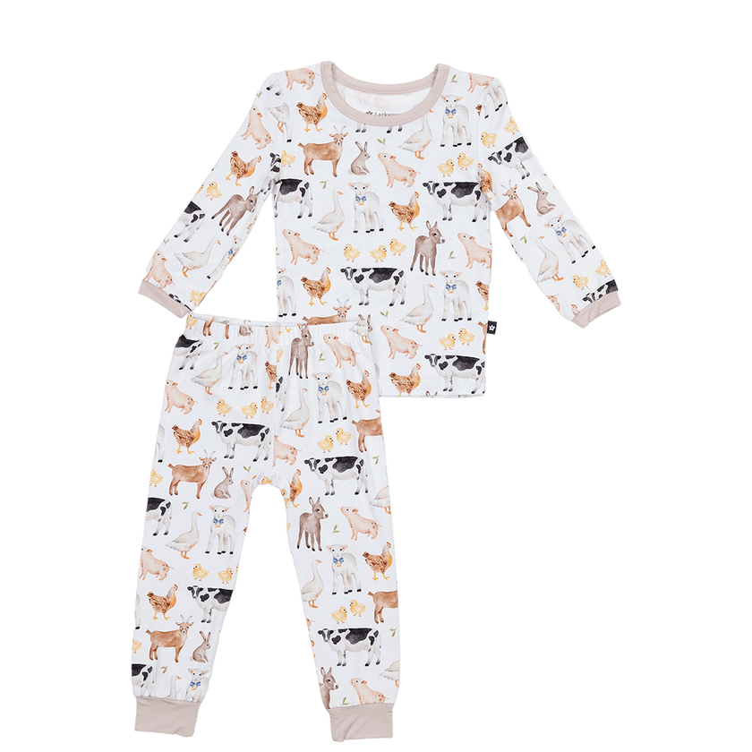 Long PJ Set in Funny Farm