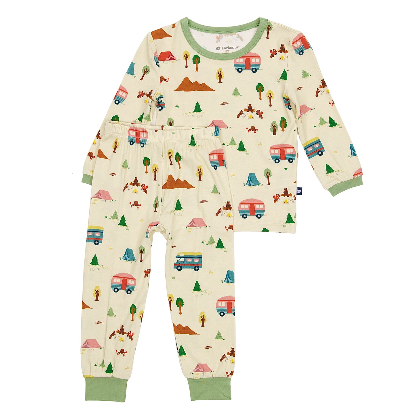Long PJ Set in Campfire Tales