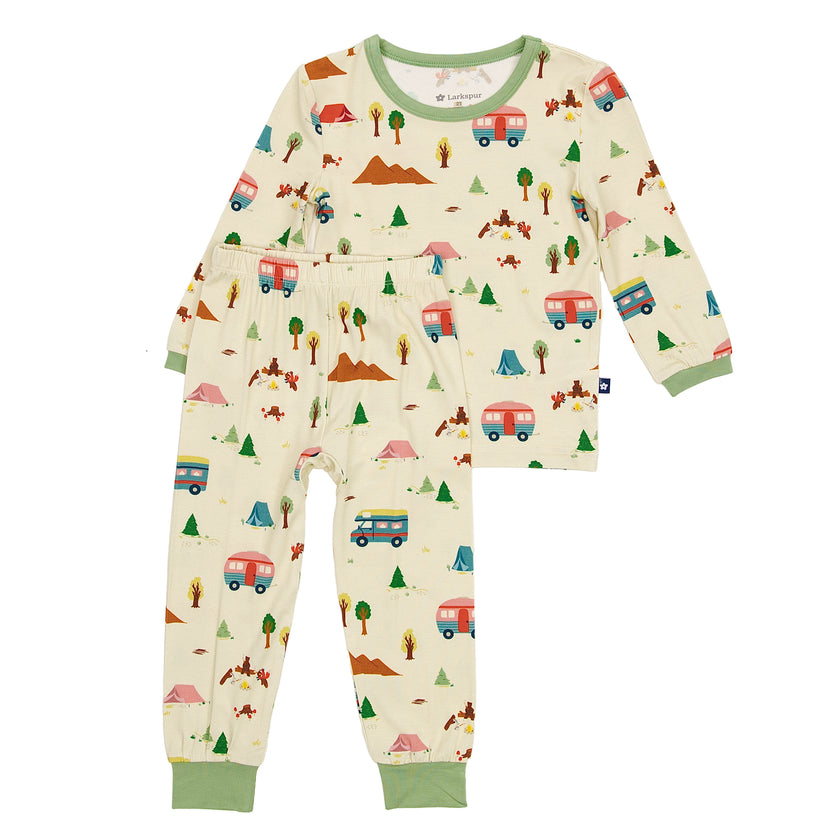 Long PJ Set in Campfire Tales