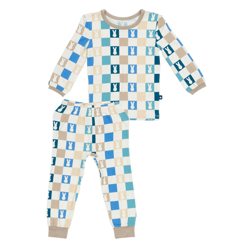 Long PJ Set in Hopscotch