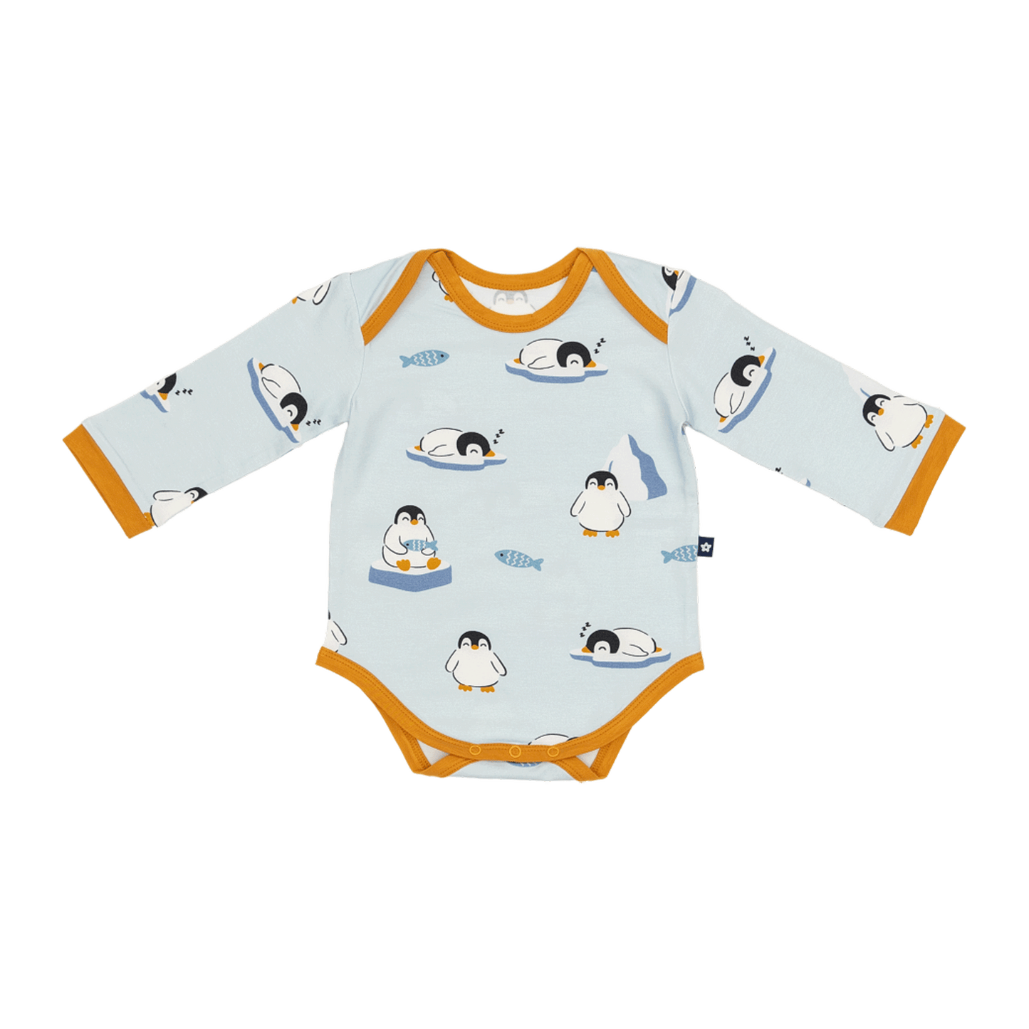 Long Sleeve Bodysuit in Waddle and Chill