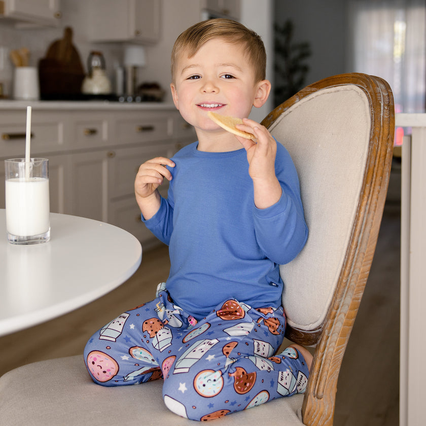 Long Sleeve Jogger Set in Cookie Comet