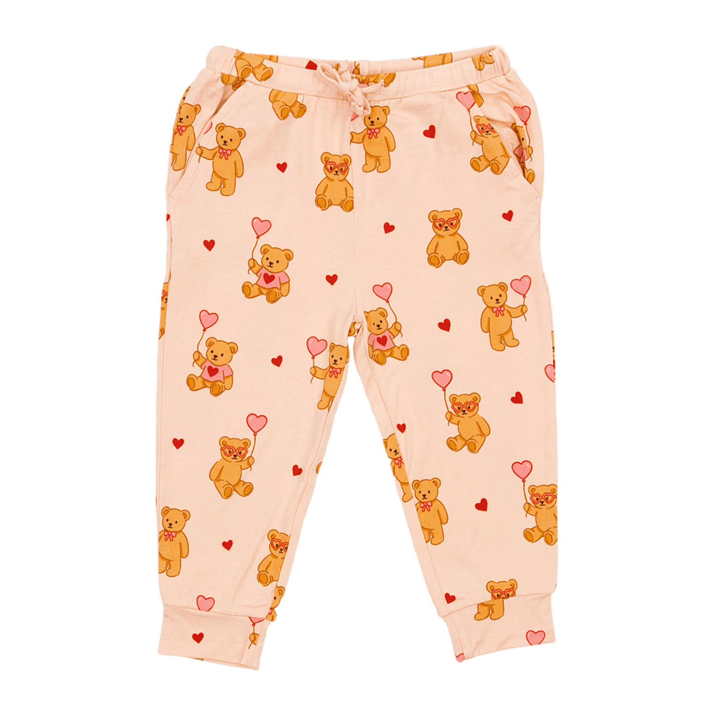 Long Sleeve Jogger Set in Strawbeary
