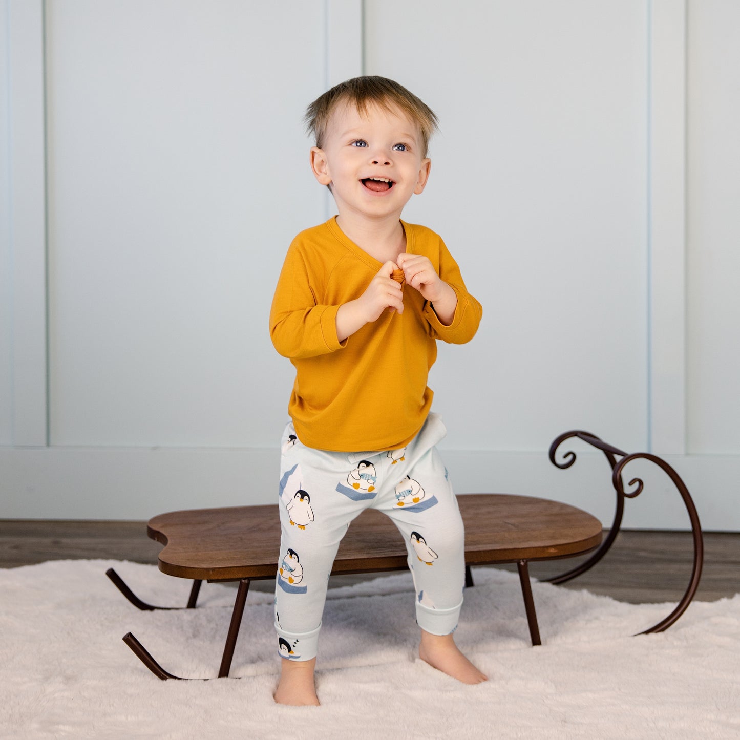 Long Sleeve Jogger Set in Waddle and Chill