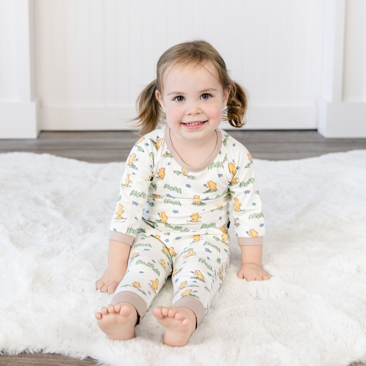 Long Sleeve Jogger Set in Woodland Journey