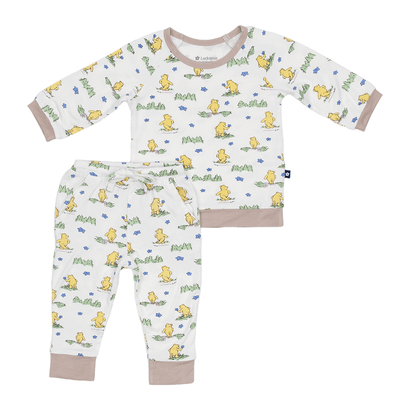 Long Sleeve Jogger Set in Woodland Journey