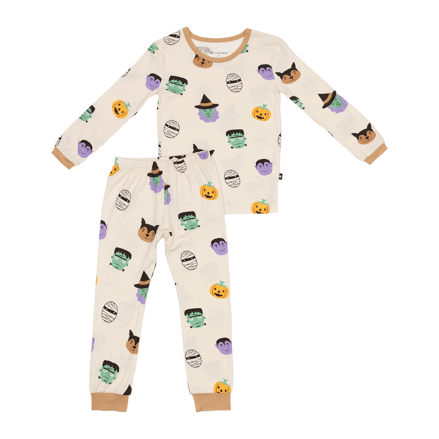 Long PJ Set in Boo Crew
