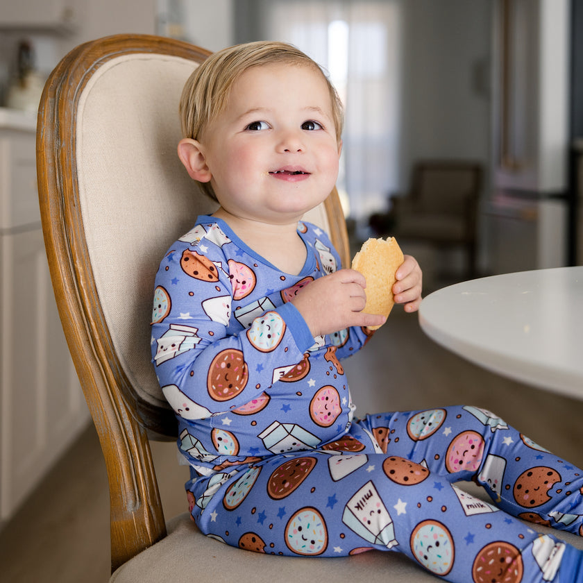 Long PJ Set in Cookie Comet