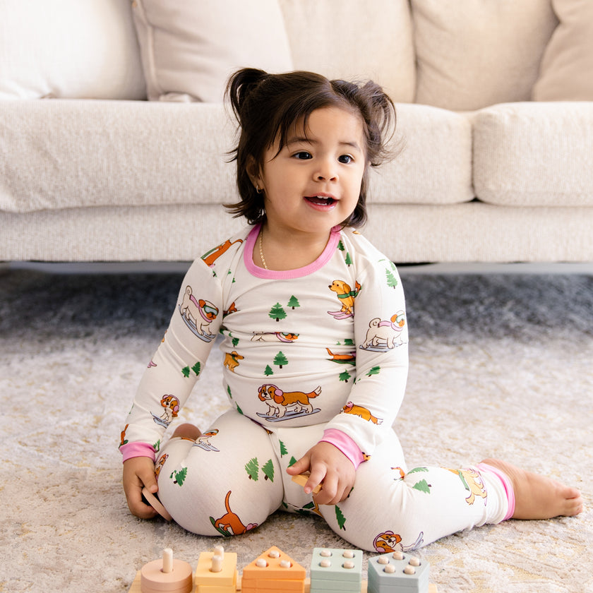 Long PJ Set in Pawder Patrol