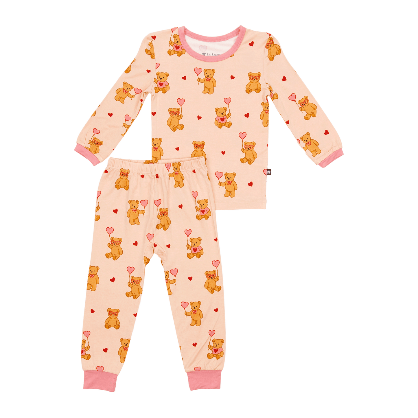 Long PJ Set in Strawbeary