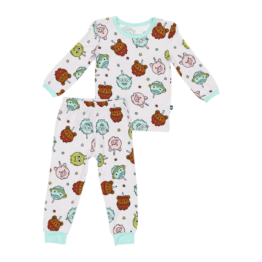 Long PJ Set in Sweet Squad