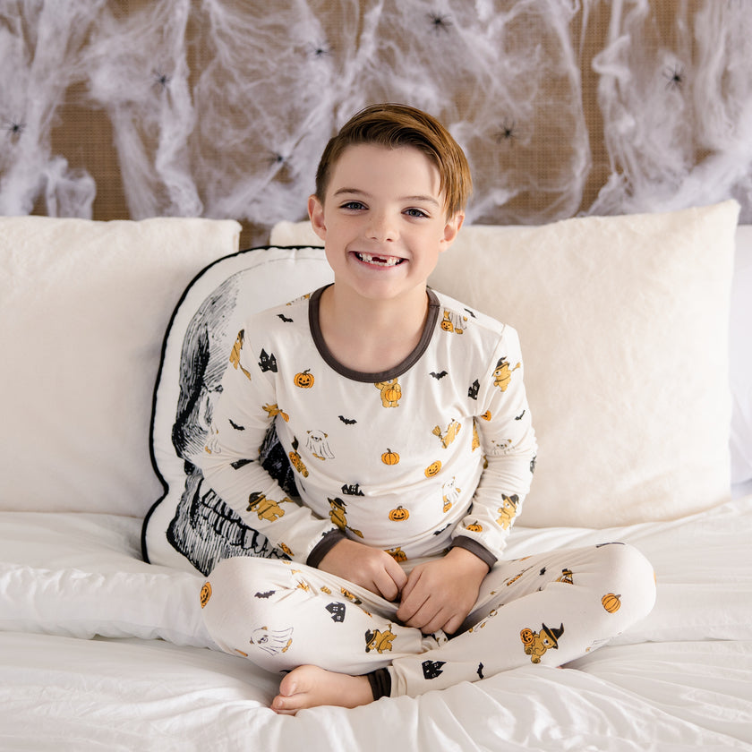 Long PJ Set in Trick or Treat
