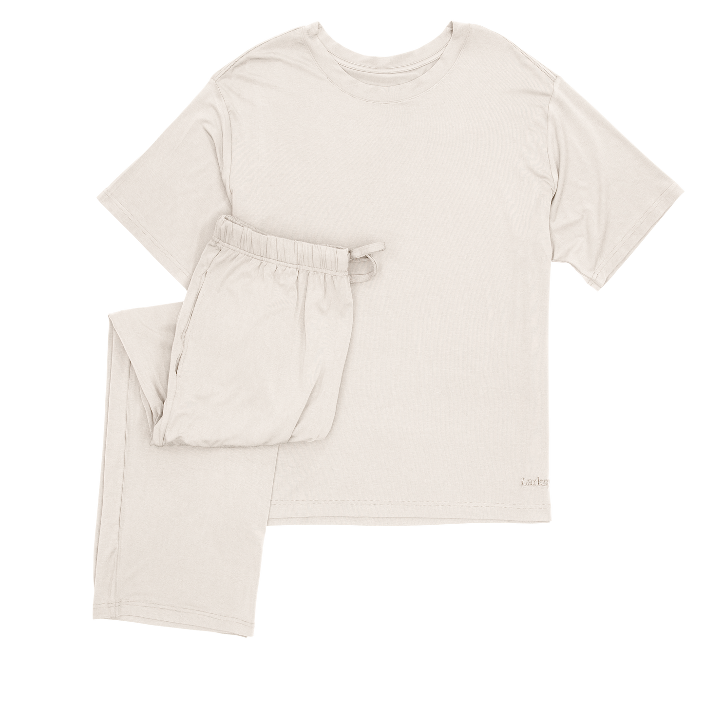 Men's Short Lounge Set in Oat