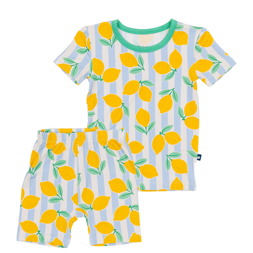 Short PJ Set in Lemonade